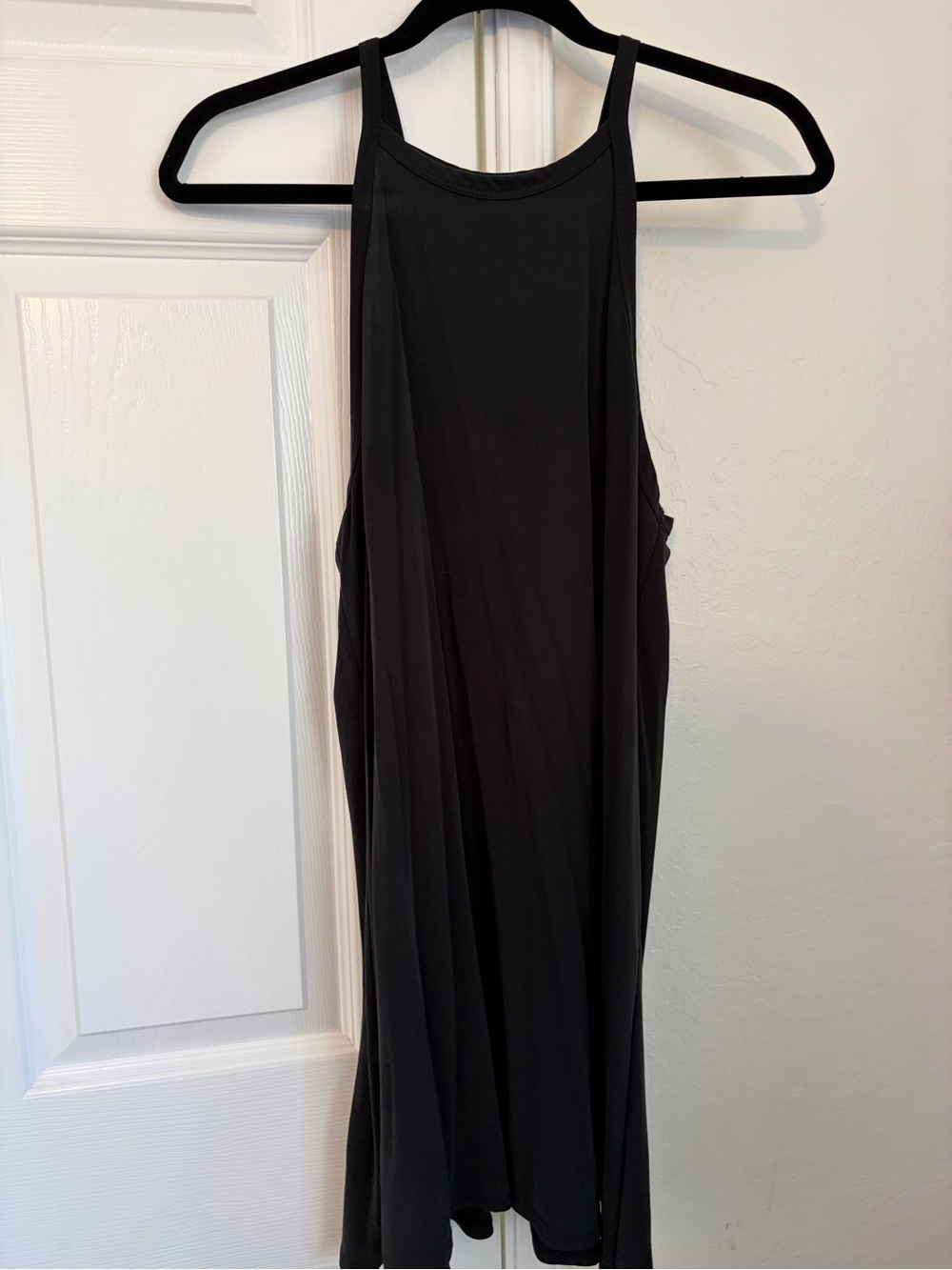 Dee Elly Black High-Neck Women’s Dress